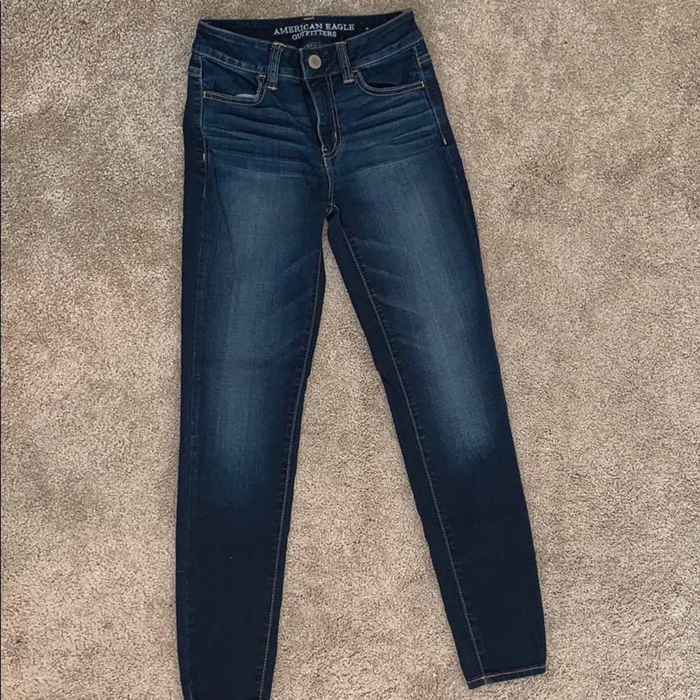 American Eagle high rise jegging superstretch Jean